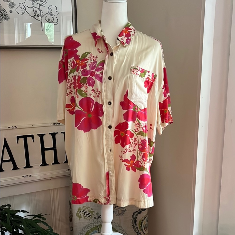 Free People Button front Shirt